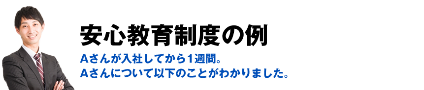 安心教育制度の例